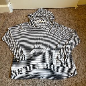 Stipe Long Sleeve Hoodie Shirt